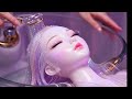 ガラス人間至極のヘッドスパ💆🏻‍♀️Glass hair Head Spa #asmr #oddlysatisfying #ai #relax #睡眠 #glassskin #satisfying 