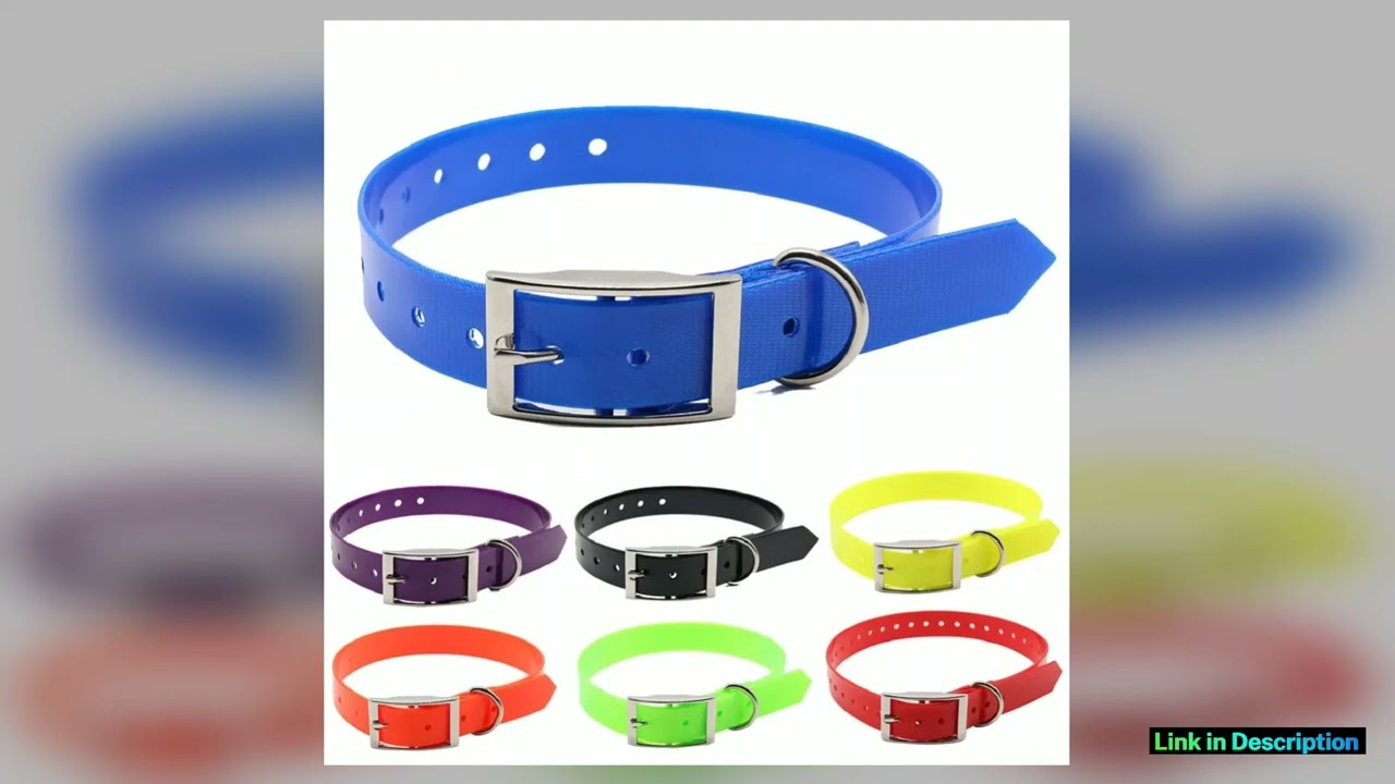 New Fashion Pet Dog Collar High Quality TPU Nylon Waterproof Deodorant Resistant Dirt Easy Clean
