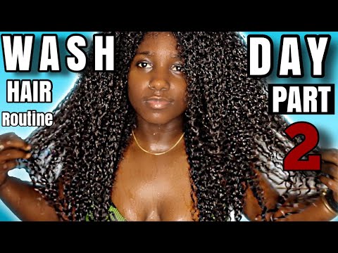 ⁣*PART 2* MY ULTIMATE HEALTHY HAIR GROWTH ROUTINE| Wash Day Edition| Moisture and LENGTH RETENTION