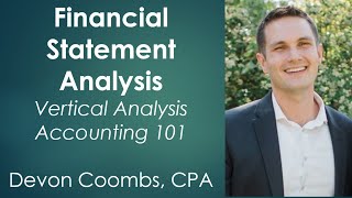 Financial Statement Analysis - Vertical Analysis - Accounting 101