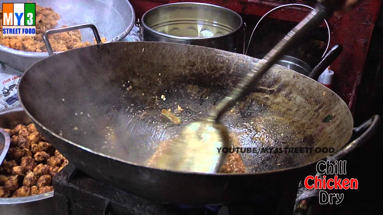 CHILL CHICKEN DRY - WIMPY FAST FOOD - HYDERABAD street food | STREET FOOD