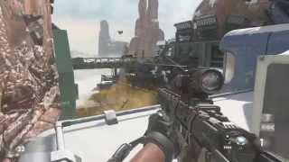 CoD: Advanced Warfare - 14 killstreak (MORS Quick Bolt, One Shot) on Bio Lab