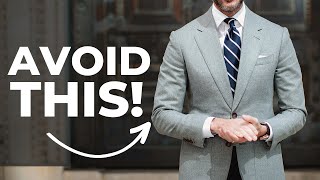 10 Worst Custom Suit Mistakes (From An Expert Who