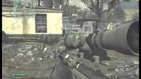Temper Shot in mw3 ! And GwK all in Pm