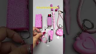 13 Pieces Self-defense Keychain Kit #baeuty #cute #girls... #Shorts #ella09191