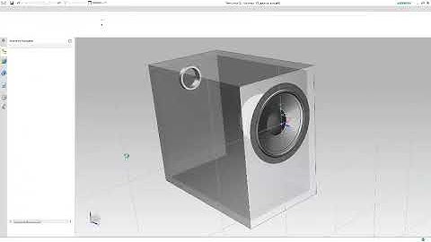 Demo video - Simcenter™ 3D - Acoustics Sound From Loudspeaker