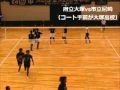 大阪府立大塚高等学校　男子バレーボール部（最終セットの攻防）