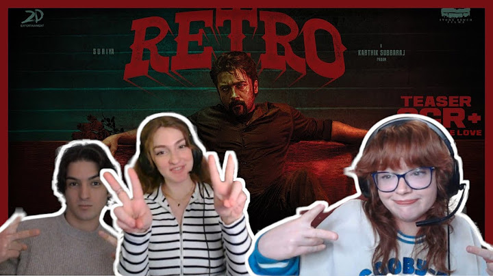 RETRO - Title Teaser | REACTION | Suriya | Karthik Subbaraj | Pooja Hegde | Santhosh Narayanan