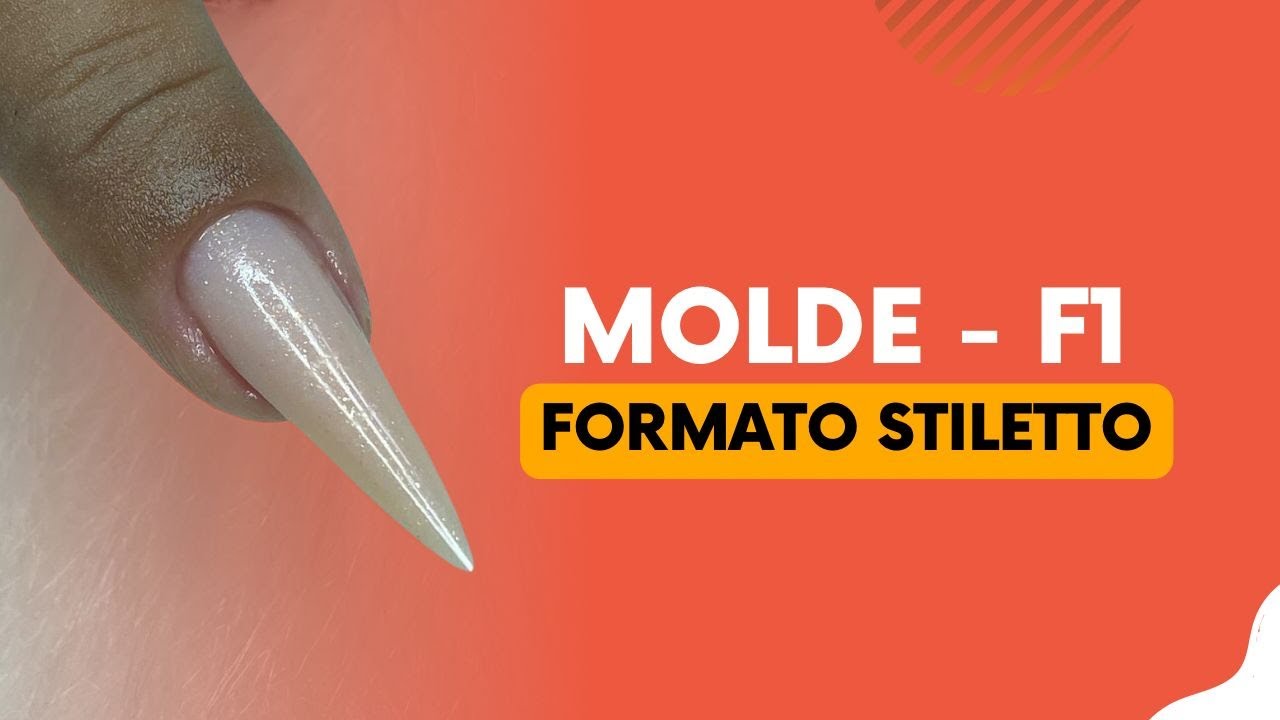 ♥ Molde F1 com Formato Stiletto.