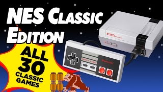 All 30 Games in the NES Classic Edition