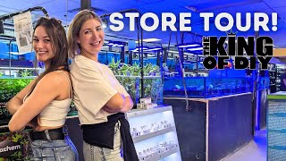 Touring the KING OF DIY's Local Aquarium Store! 1Fish2Fish in Canada