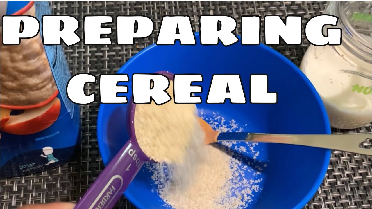 How To Make Gerber Oatmeal Cereal? /Mommy Michelle