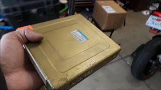 Black Widow Galant VR4 ECU, Injector Tune, and MAF VLOG Part 3 - ECU Removal