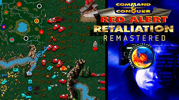 1 vs 4 Hard AI was easy? 1 vs 5 is not... | Red Alert Remastered