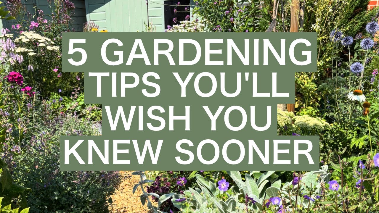 5 Gardening Tips & Tricks I WISH I Knew Sooner