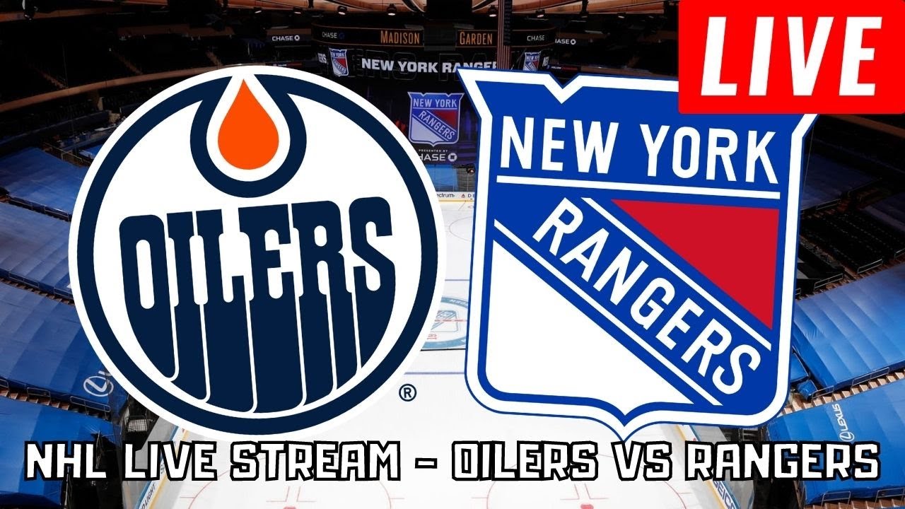 Edmonton Oilers vs New York Rangers LIVE | NHL Season 2022 Game ...