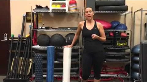 How to use a foam roller - part one