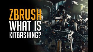 Zbrush - What is Kitbashing