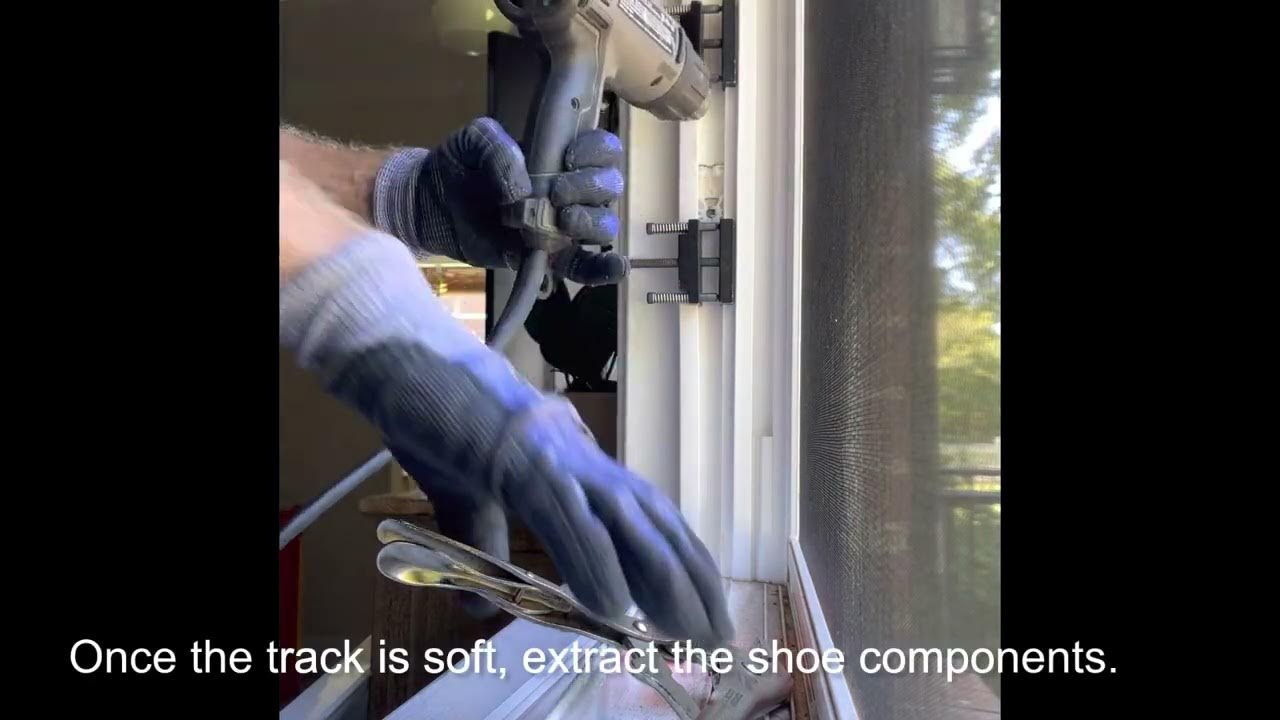 Vinyl Window Balance Shoe Replacement YouTube