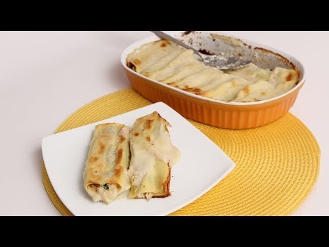 Crab Stuffed Manicotti Recipe- Laura Vitale - Laura in the Kitchen Episode 693