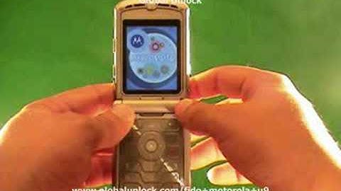 Unlock Motorola U9 on Fido  by Code - globalunlock.com