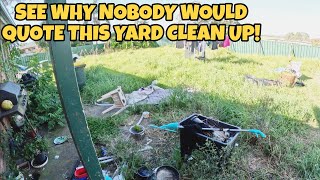 Impossible yard clean up  3 videos in 1!