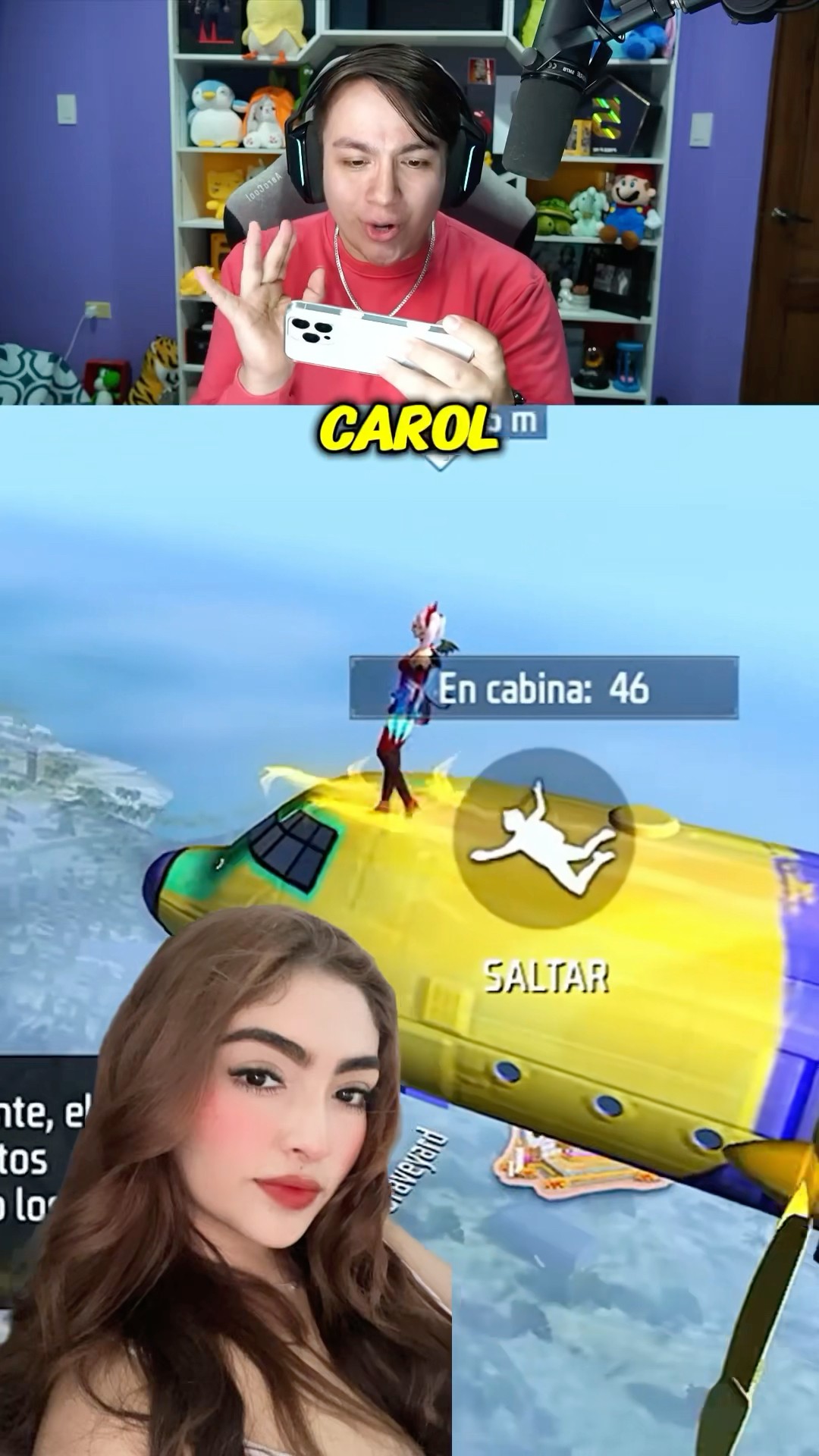 Carol y suco juegan free fire juntos otra vez?regresamos?!!