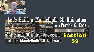 TS1.59 - Cont. discussion of coloring your Mandelbulb 3D graphic - Mandelbulb3D Tutorial Series 1