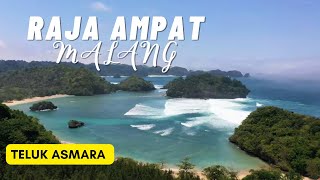 Pantai TELUK ASMARA Malang - Raja Ampat nya Malang nih...