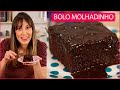 BOLO DE CHOCOLATE de liquidificador molhadinho I Receitas e Temperos