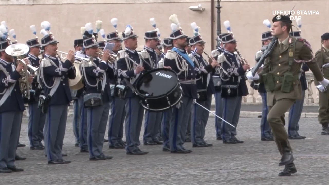 Polizia Penitenziaria - Cambio della Guardia d'Onore - Quirinale 2018