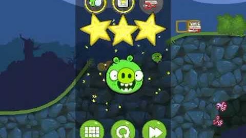 Bad Piggies 4-1 Flight in The Night level 1 Walkthrough 3 Stars