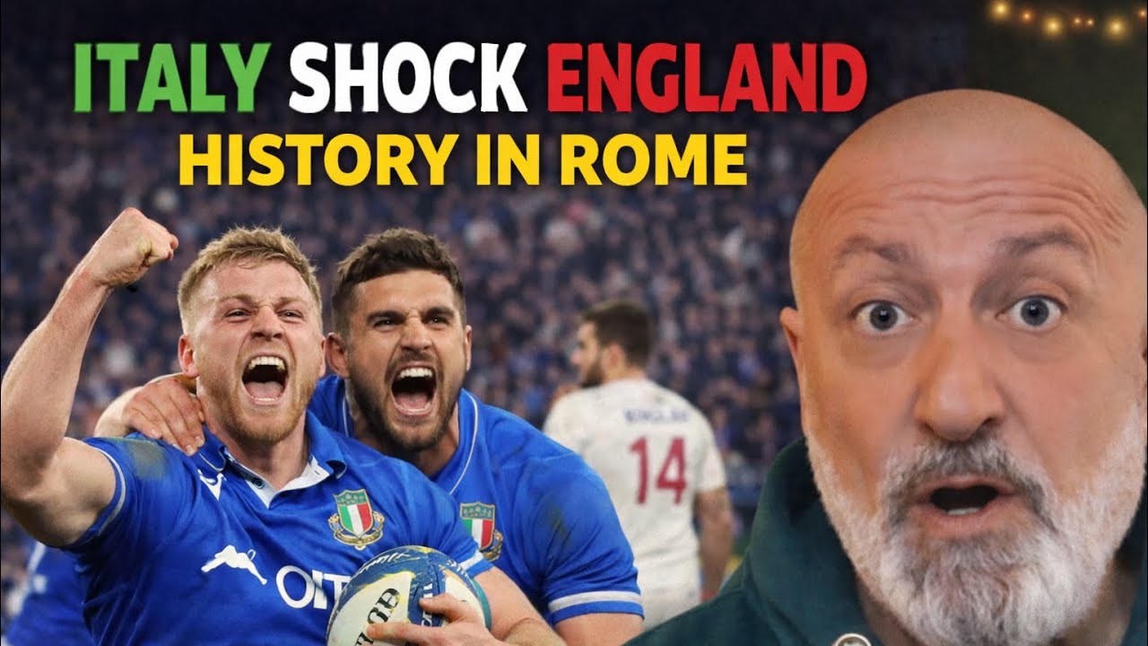 ITALY BEAT ENGLAND FOR THE FIRST TIME EVER | Six Nations Reaction - YouTube