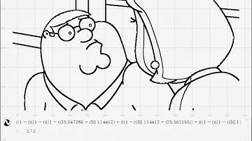 Using Desmos functions to recreate an animation. #draw #function #math #mathart