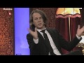 Ylvis talking to mom live from TV studio IKMY 03.10.13 (Eng subs)