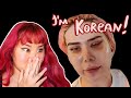 WHITE Kpop stan changes race to KOREAN