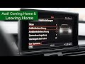 Audi coming  leaving home aktivieren  anleitung  erklrung  tutorial  quicktipp