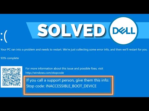 How to Fix 'Inaccessible Boot Device' Bluescreen on Dell Laptops | BSOD | Hobi IT Tutorial
