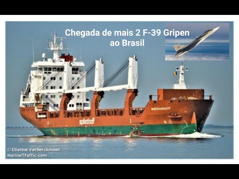 Chegada de mais dois F 39 Gripem ao Brasil - 25/09/2022