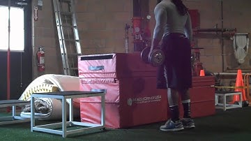 DeFrancosGym.com: Kareem Huggins Lower Body Strength/Power Workout clips