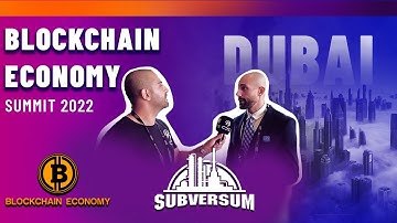 Interview with Subversum at Dubai Blockchain Summit