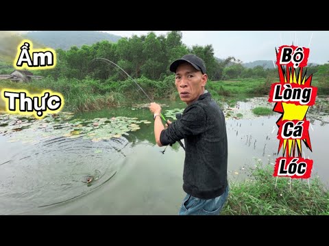 Ẩm Thực Bộ Lòng Cá Lóc Siêu To Khổng Lồ