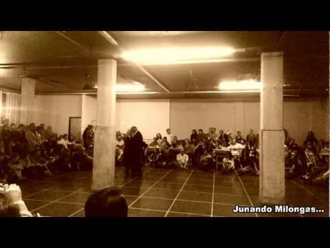 ELSA QUATTROCCHI Y JULIO DUPLAA EN FLOREAL MILONGA