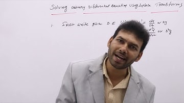 Solving DE using Laplace Transform@VATAMBEDUSRAVANKUMAR
