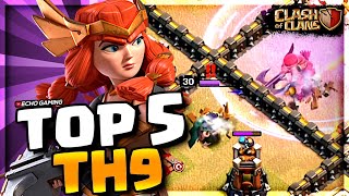 Top 5 Best Town Hall 9 Attacks in Clash of Clans screenshot 5