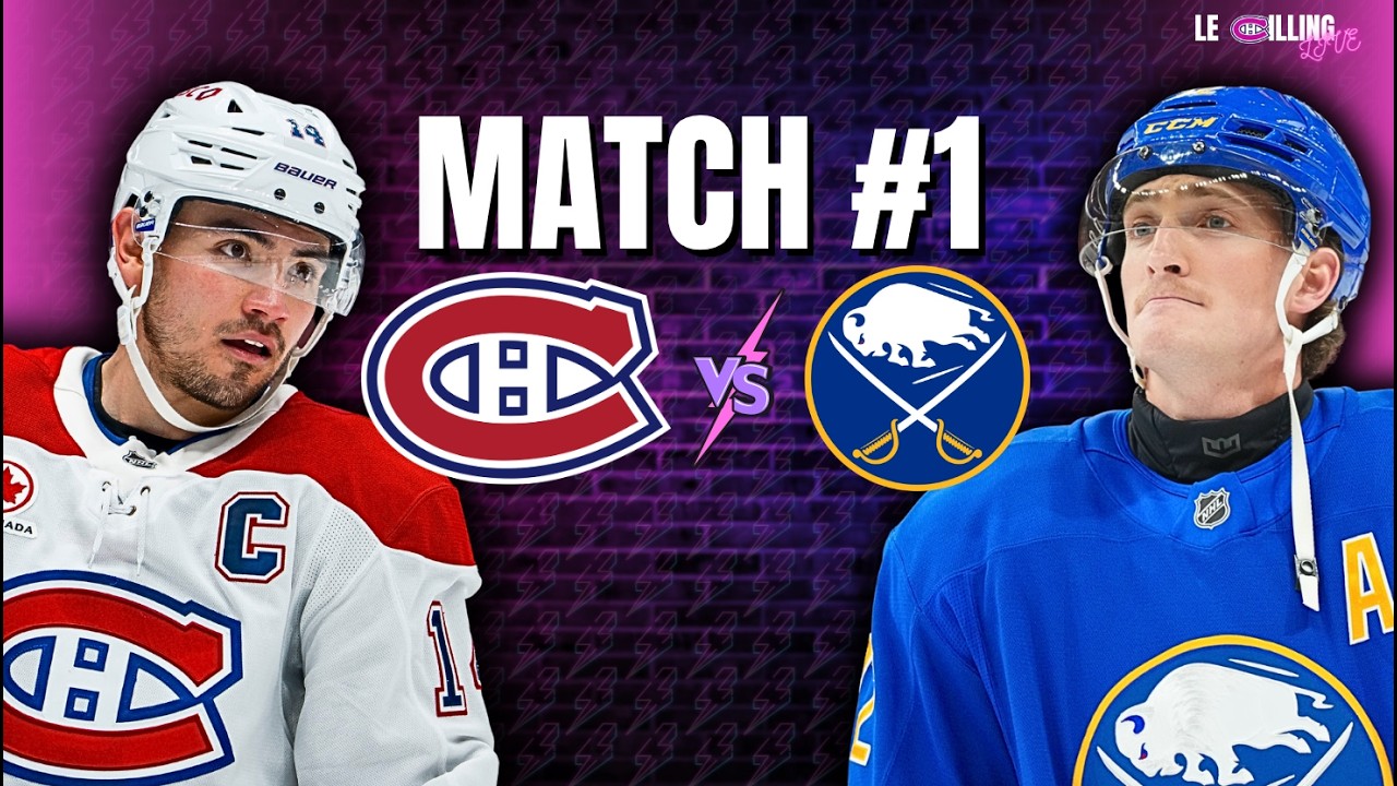 Le CHilling avec ton boy: Canadiens VS Sabres match #1