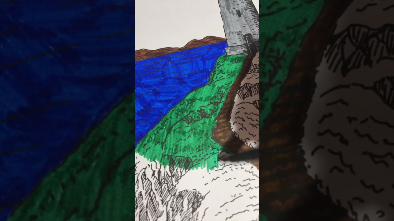 Sunday coloring book page art stream