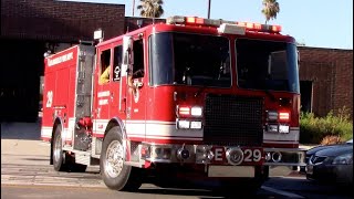 LAFD Engine 29 Responding