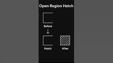 AutoCAD Hatch Hack | Fill Open Areas Easily!
