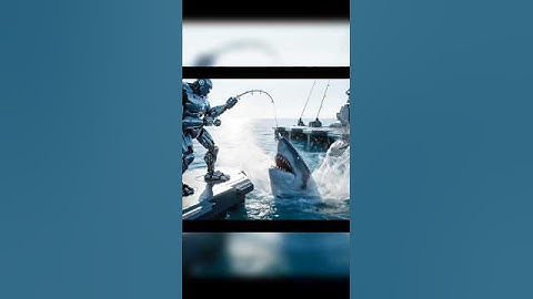 Robot hunts Snark #shorts #robot #shark #foryou